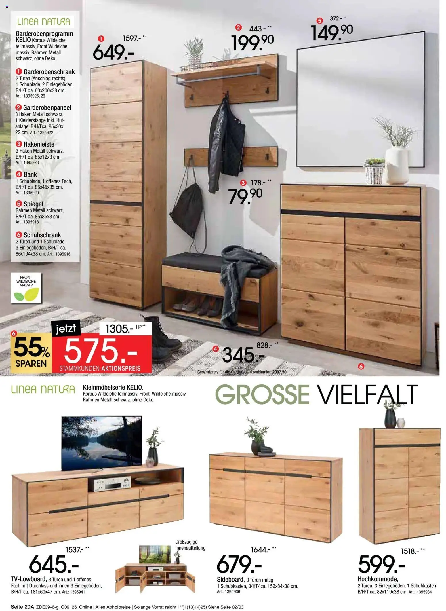 Zurbrüggen Prime Shopping week – gültig ab 12.09.2026 | Seite: 28 | Produkte: Spiegel, Garderobenschrank, Hakenleiste, Hut