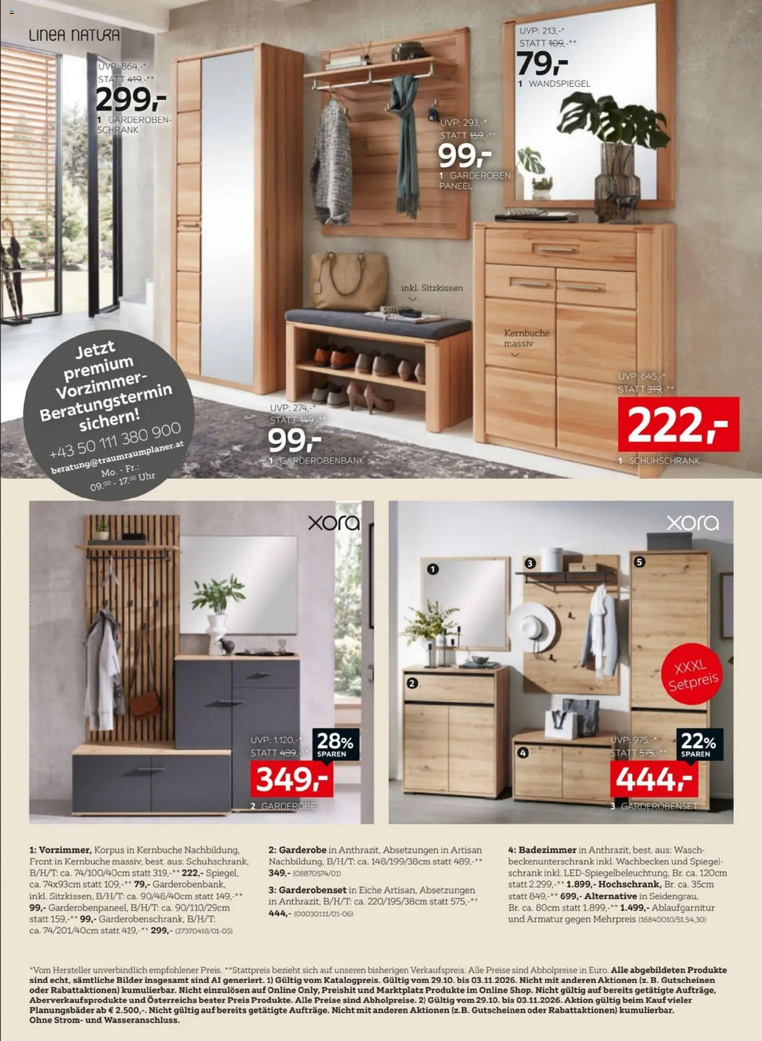XXXLutz - Black Friday gültig ab 27.10.2026 | Seite: 15 | Produkte: Uhr, Schrank, Spiegel