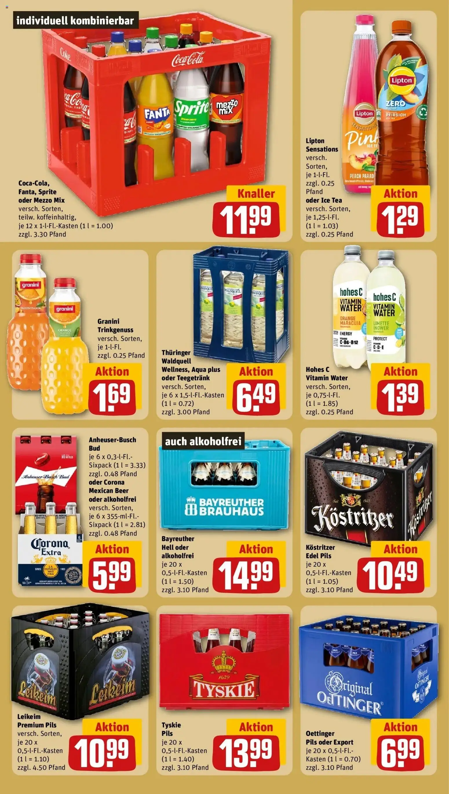 REWE Prospekt ab 28.09.2026 zum Blättern » Angebote | Seite: 20 | Produkte: Mezzo mix, Sprite, Oettinger, Oder mezzo mix