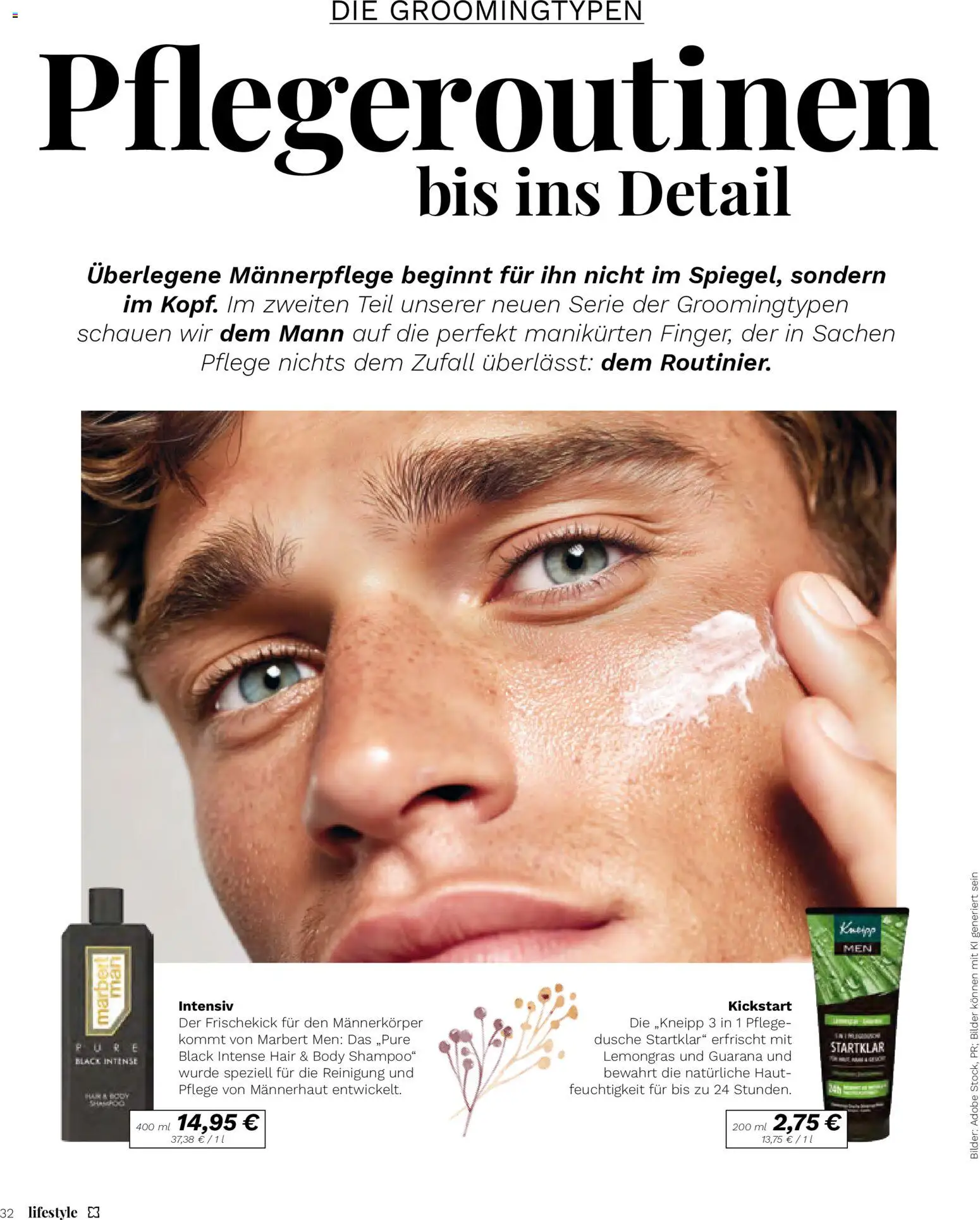 Müller Lifestyle – gültig ab 12.03.2026 | Seite: 32 | Produkte: Dusche, Shampoo, Bilder