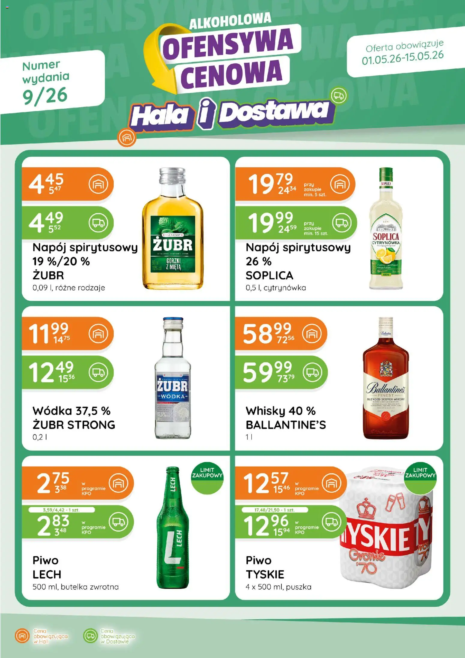 Eurocash gazetka - Ofensywa Alkoholowa od 01.05.2026 | Strona: 1