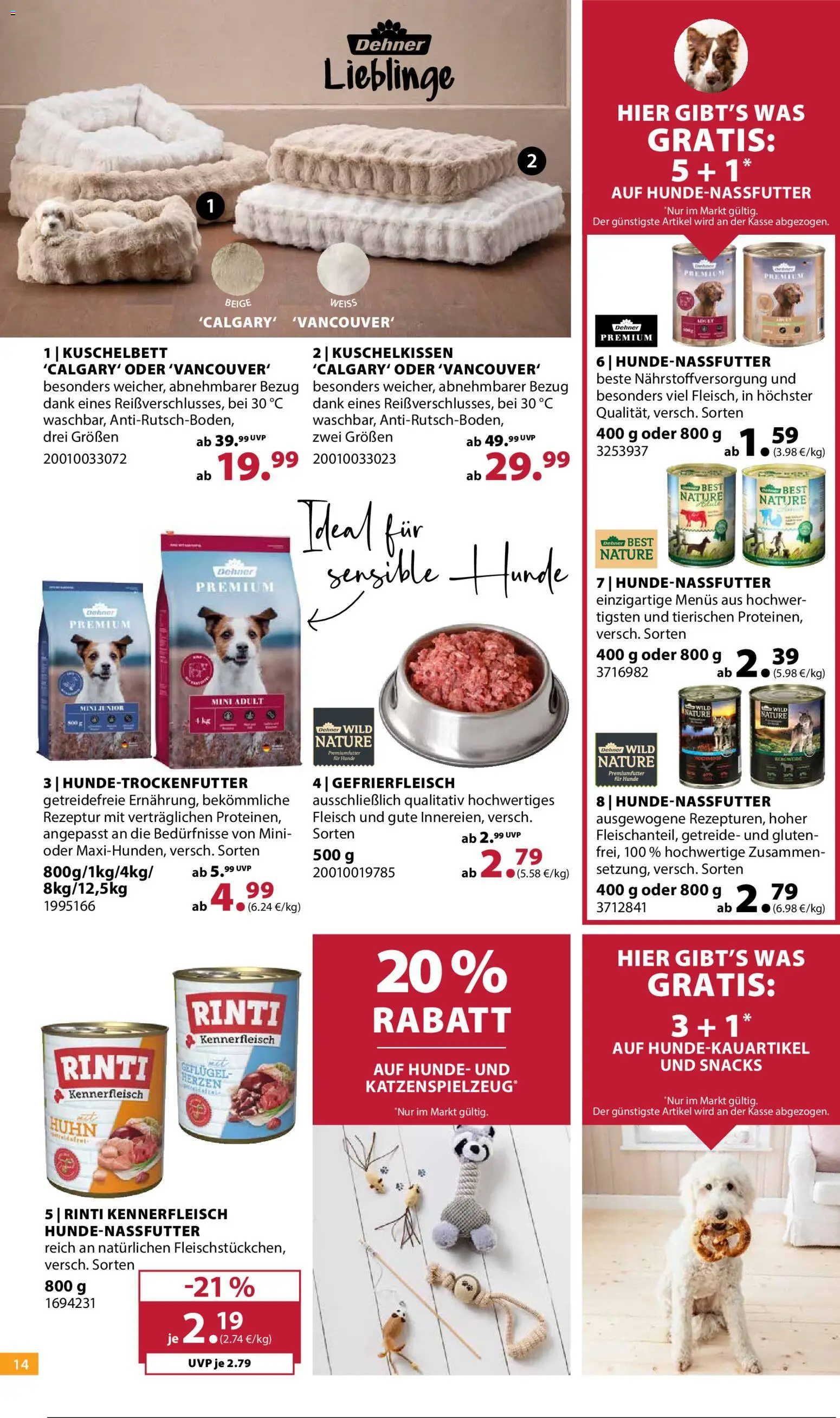 Dehner Prospekt – gültig ab 23.09.2026 | Seite: 14