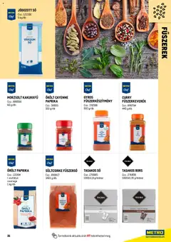 ŐRÖLT CAYENNE PAPRIKA, Őrölt cayenne paprika, 150 g/db - amely érvényes a következő dátumtól: 01.06.2025 | Oldal: 31 | Termékek: Fűszerkeverék, Fűszerek, Só, Bors