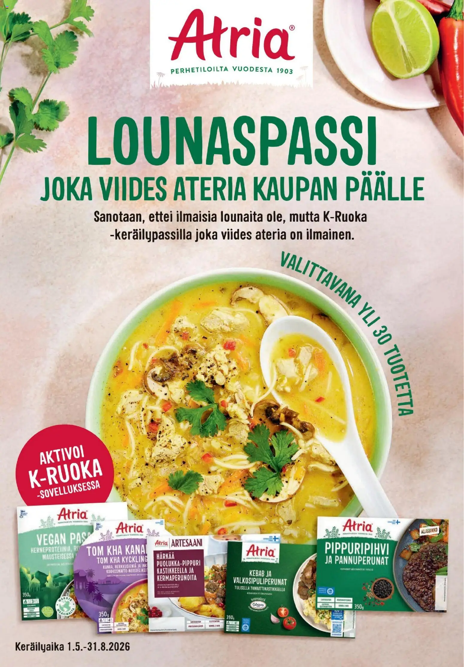 K-Supermarket tarjoukset - K-Ruoka – voimassa 10.06.2026 alkaen | Sivu: 46 | Tuotteet: Kana