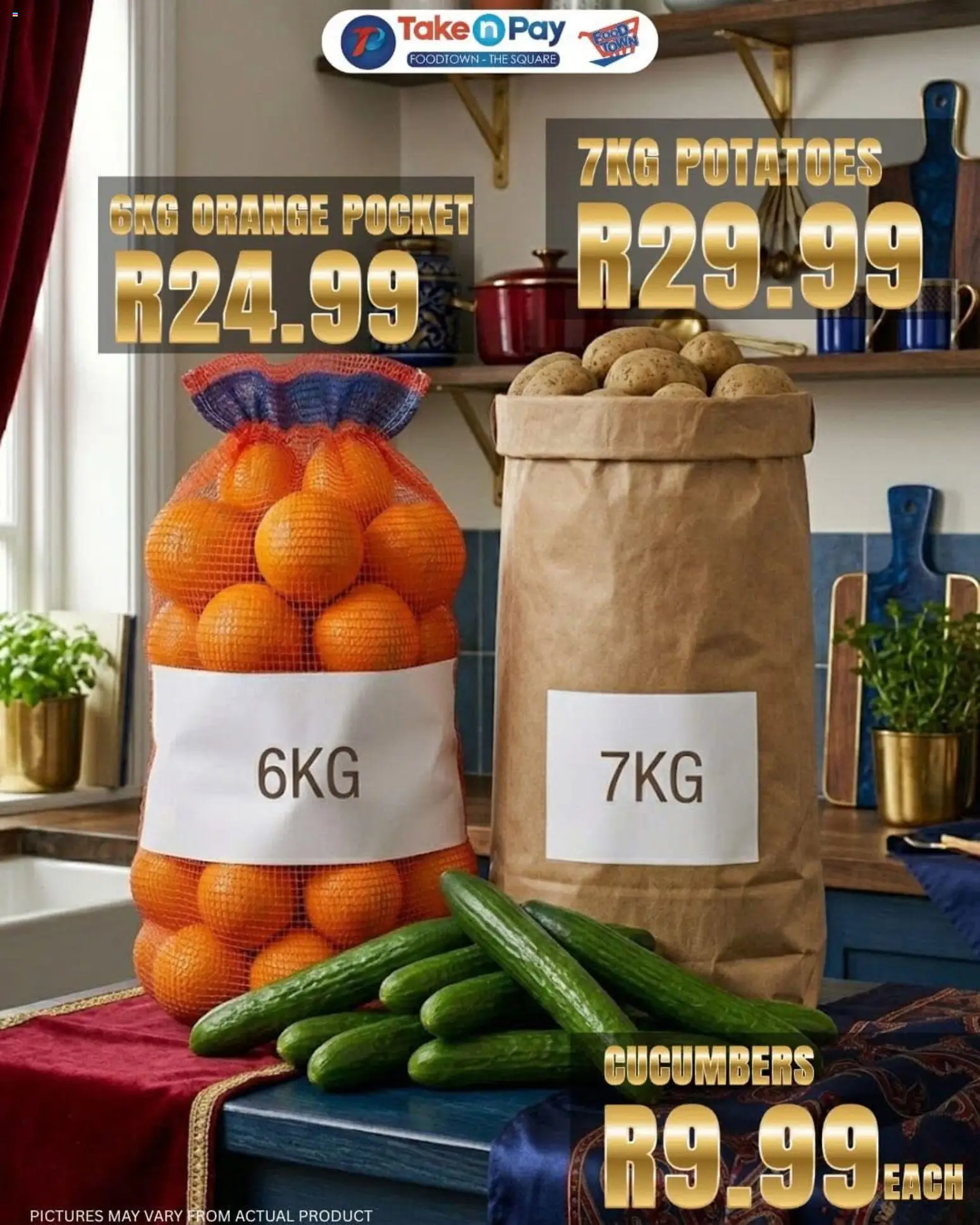 New Take n Pay catalogue – valid from 17.06.2026 | Page: 2 | Products: Cucumbers, Potatoes