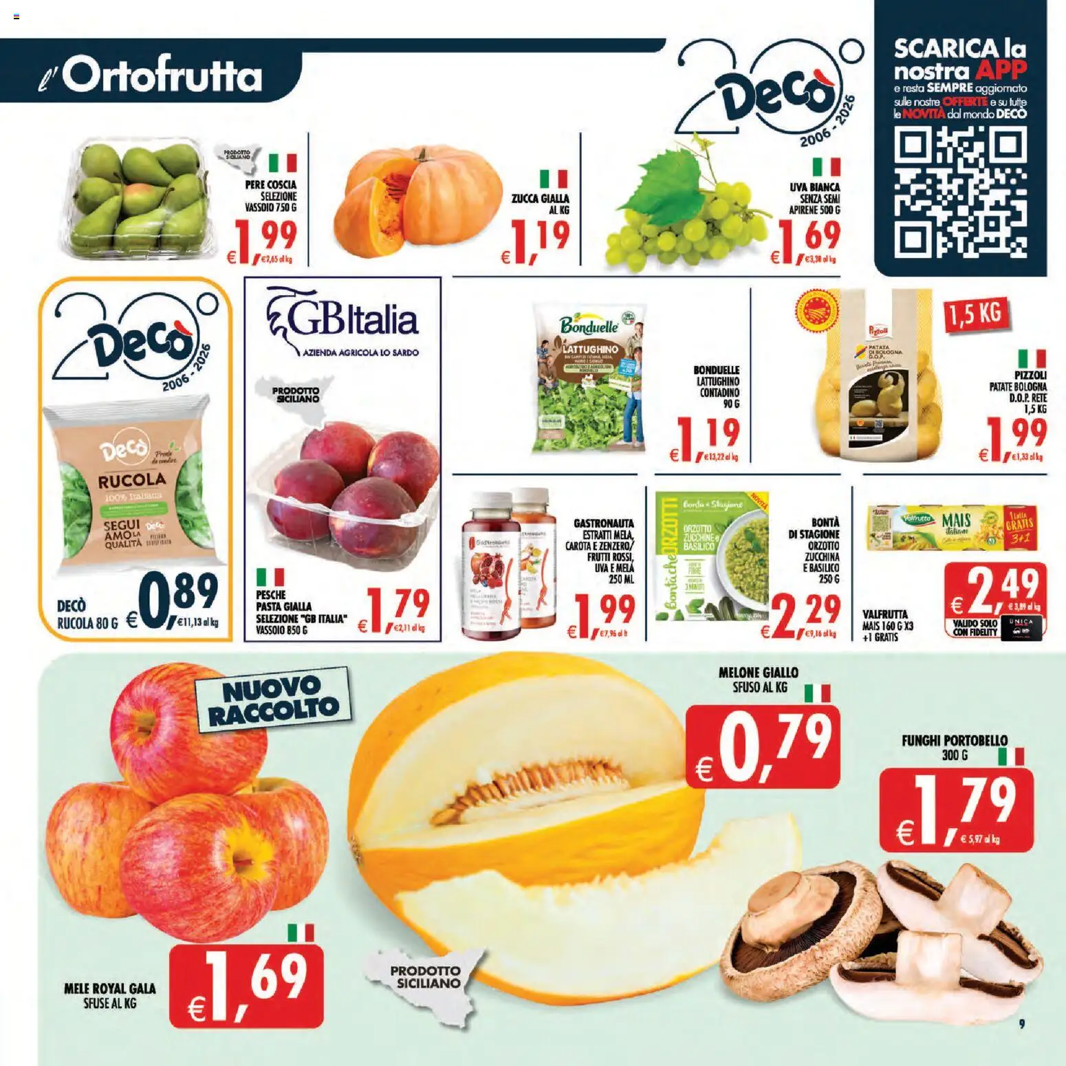 Volantino Decò del 01/09/2026 | Pagina: 10