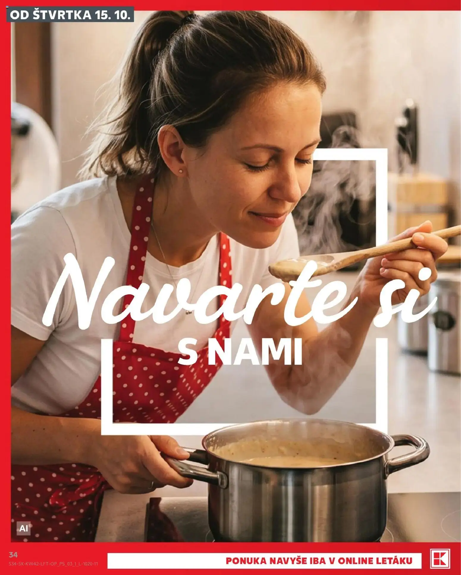 Nové Kaufland akcie – leták je platný od 15.10.2026 | Strana: 34