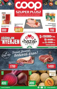 COOP - Észak Kelet Pro-Coop Zrt - Szuper Plusz - amely érvényes a következő dátumtól: 2026.09.03.