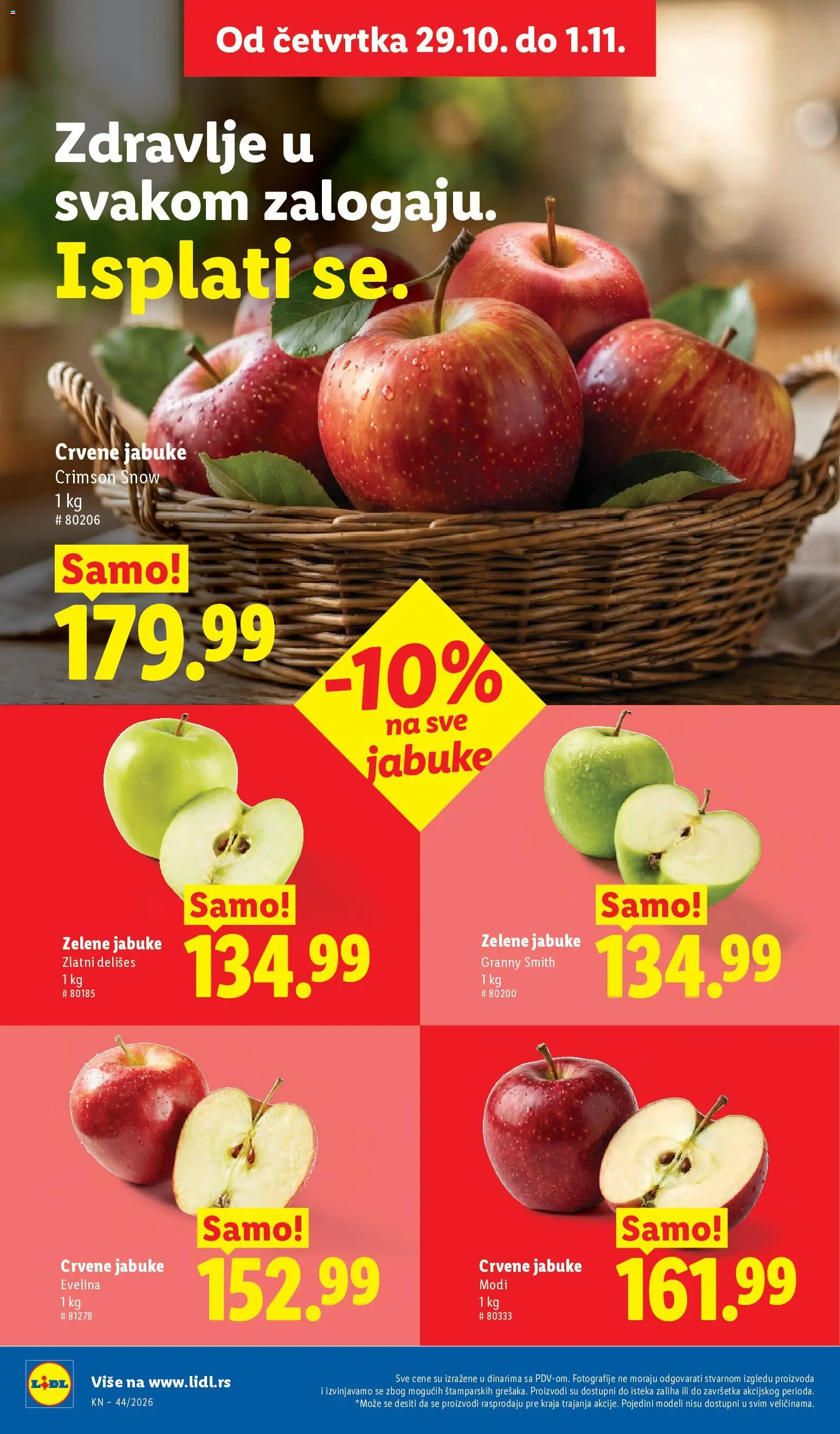 Lidl katalog - važi od 29.10.2026 | Strana: 18