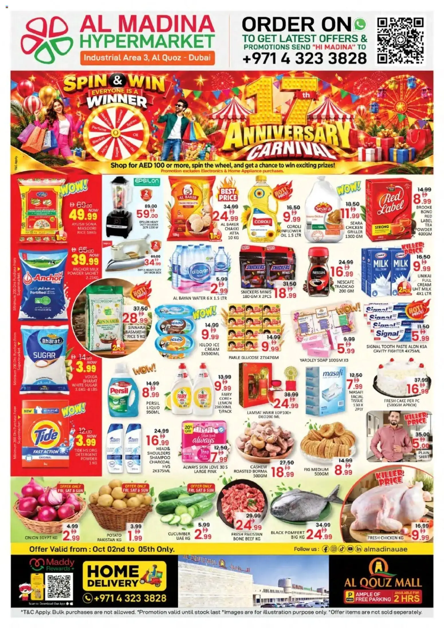 Al Madina Anniversary Carnival Friday, October 2