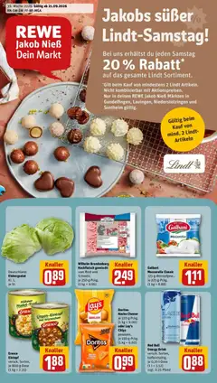 Rewe Prospekt Lauingen ab 21.09.2026 gültig