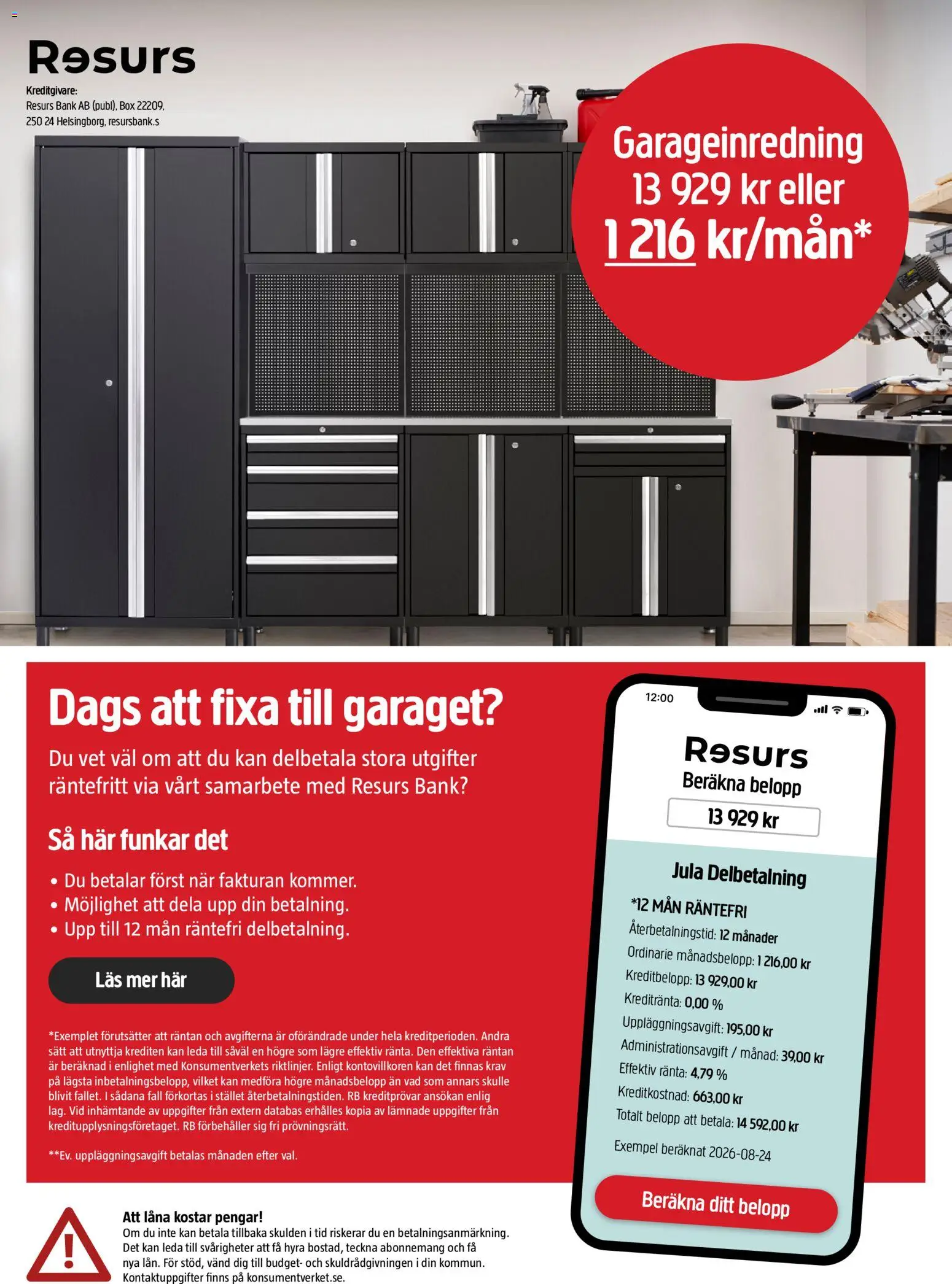Jula reklamblad aktuell från 01/09/2026 | Sida: 24 | Produkter: Bänk