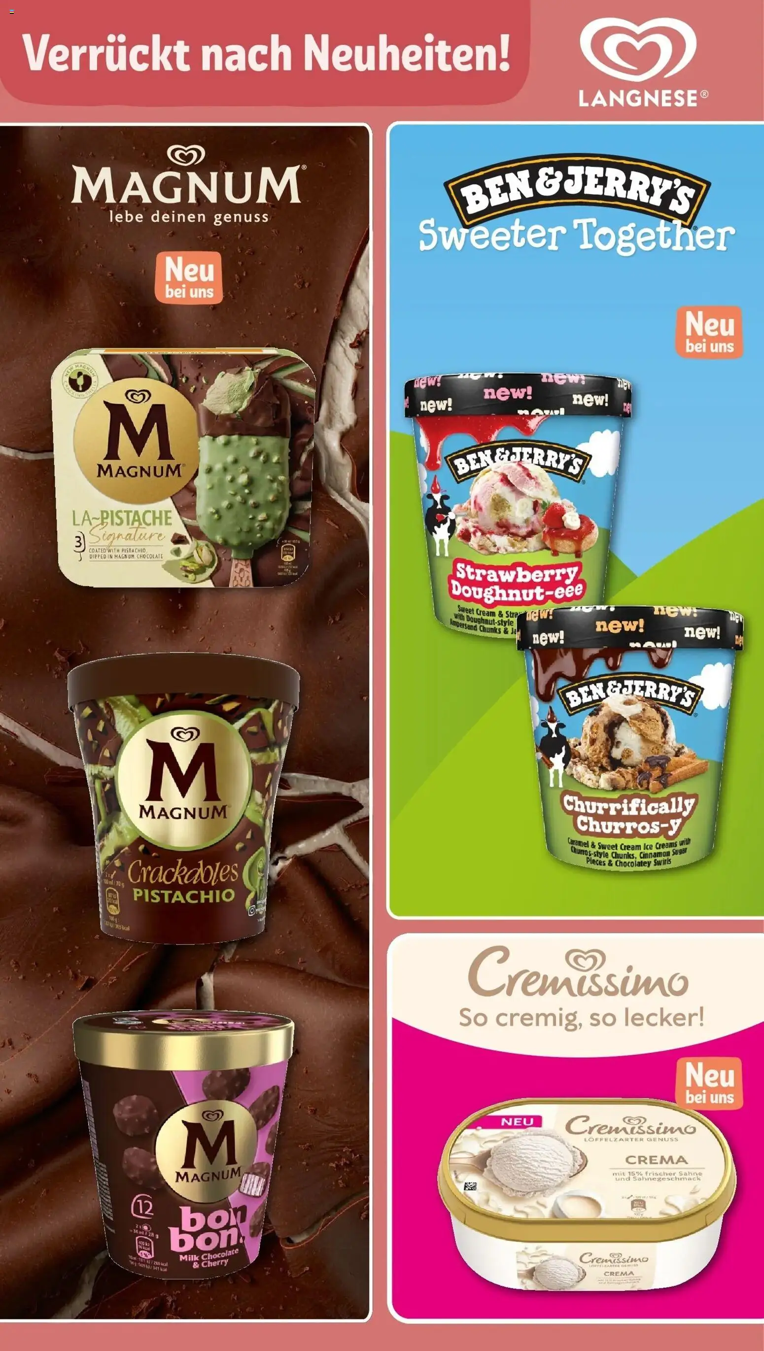 Rewe Prospekt Bad Orb	 – gültig ab 23.03.2026 | Seite: 15 | Produkte: Cremissimo, Ben & Jerry's, Sahne