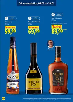 Pogląd oferty "Torres, 10-letnia brandy, 700 ml" - ważna od 04.05.2026 | Strona: 17