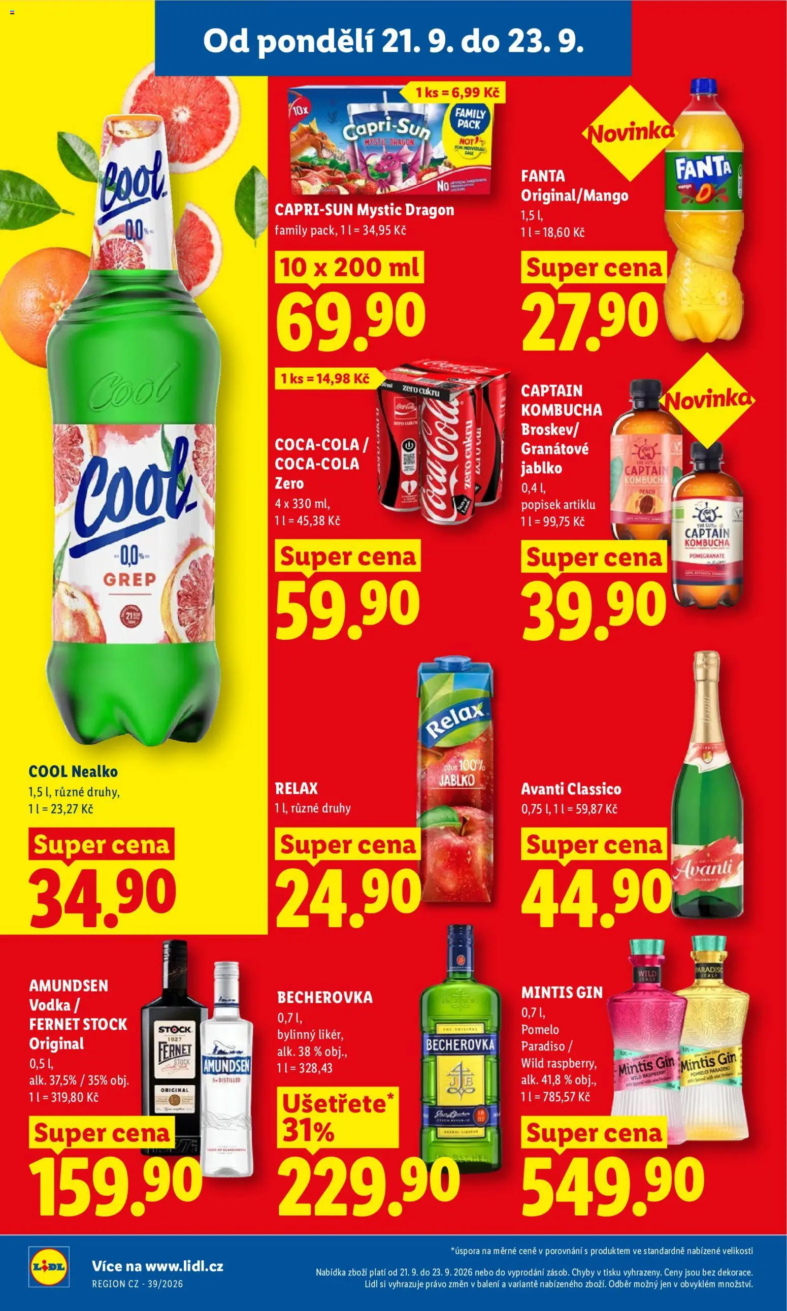 Lidl leták od 21.09.2026 | Strana: 36