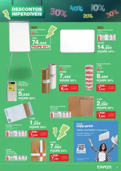 Pré-visualização Staples Descontos Imperdíveis válido de 15.06.2026 | Página: 9