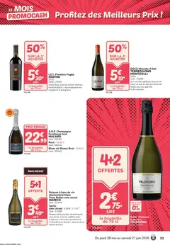Promocash - Prévisualisation de Promocash catalogue valide à partir de 28.05.2026 | Page: 33 | Produits: Salade, Alcool, Champagne, Lasagnes
