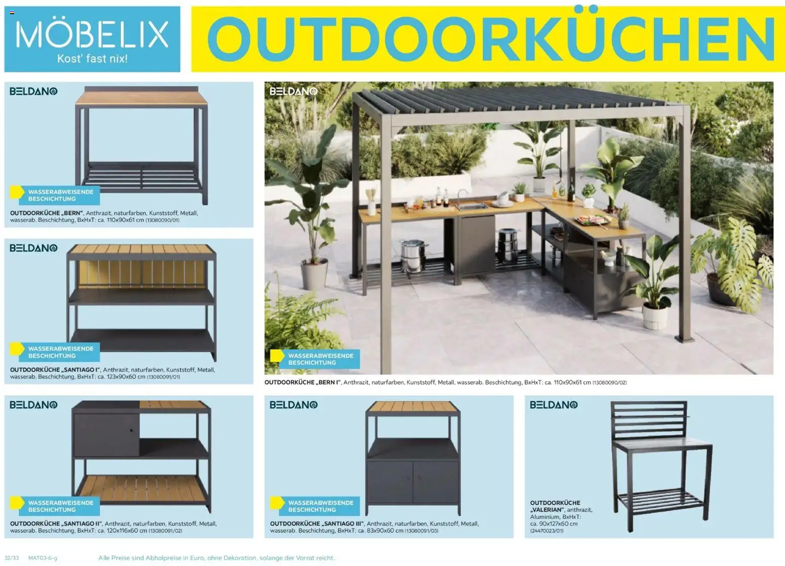 Möbelix Gartenmöbel Mistelbach, Zams, Zell Am See gültig ab 13.04.2026 | Seite: 32