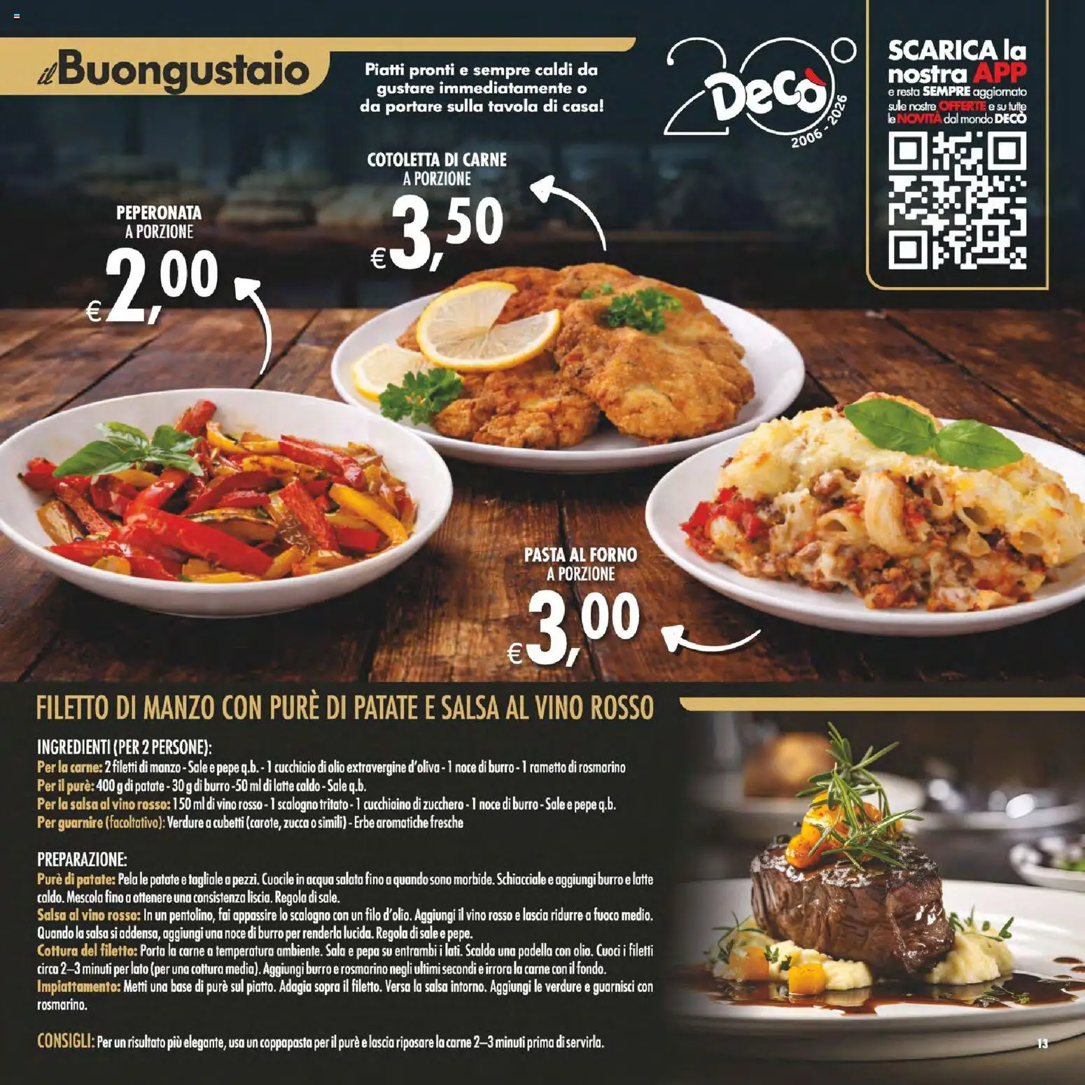 Volantino Decò del 08.05.2026 | Pagina: 13 | Prodotti: Salsa, Vino, Pasta, Zucca
