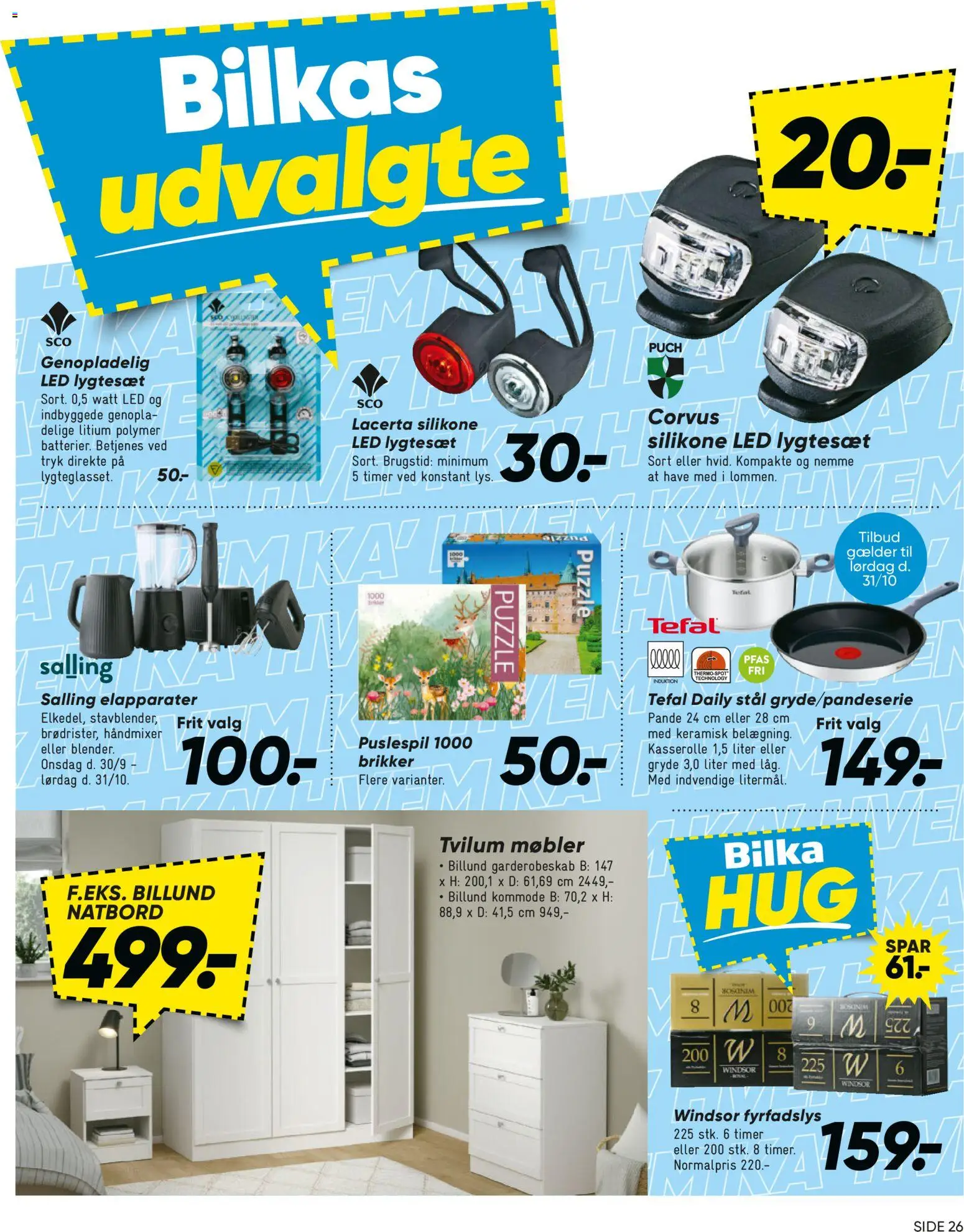 Bilka tilbudsavis – gyldig fra 16/10/2026 | Side: 40 | Produkter: Kommode