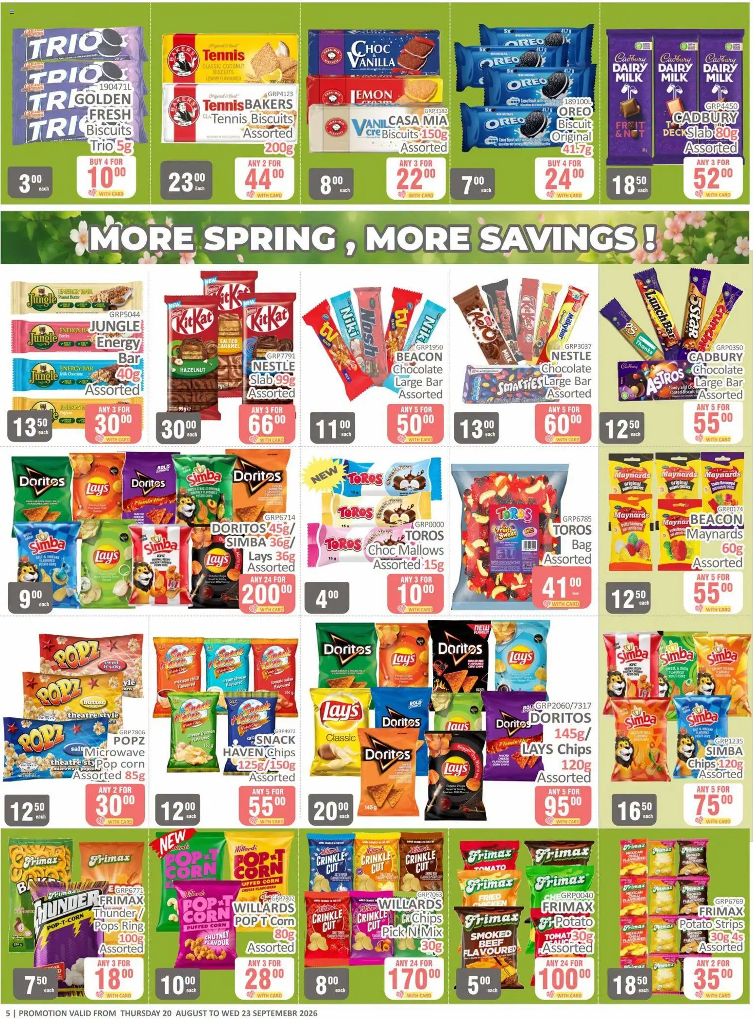 New KIT KAT Cash & Carry catalogue – valid from 20/08/2026 | Page: 12 | Products: Milk, Vinegar, Chips, Peanut butter