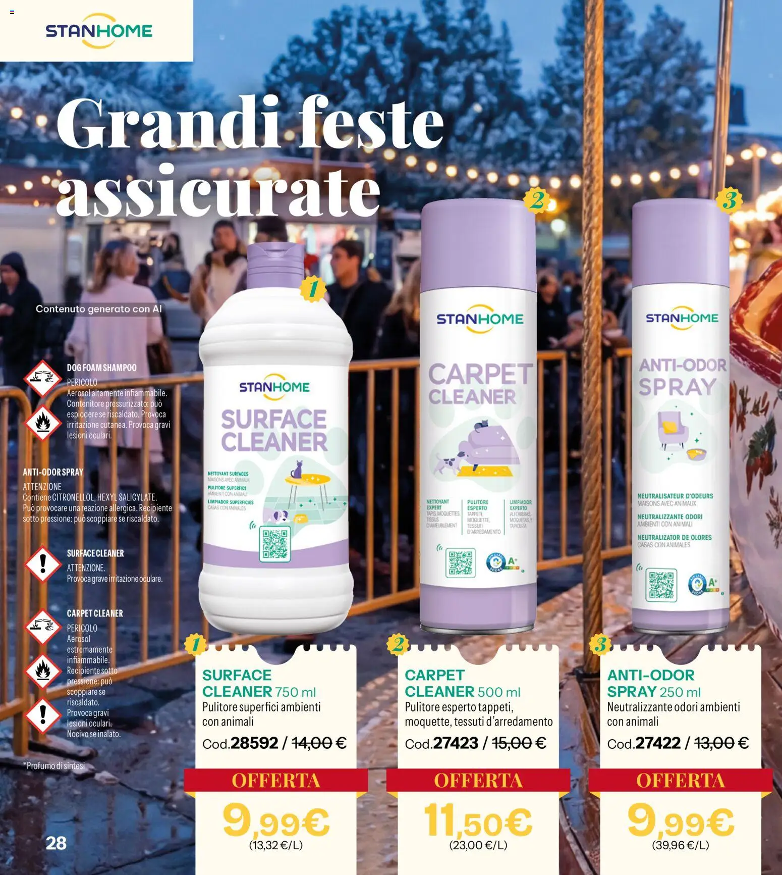 Volantino Stanhome del 27/10/2026 | Pagina: 28 | Prodotti: Shampoo, Contenitore