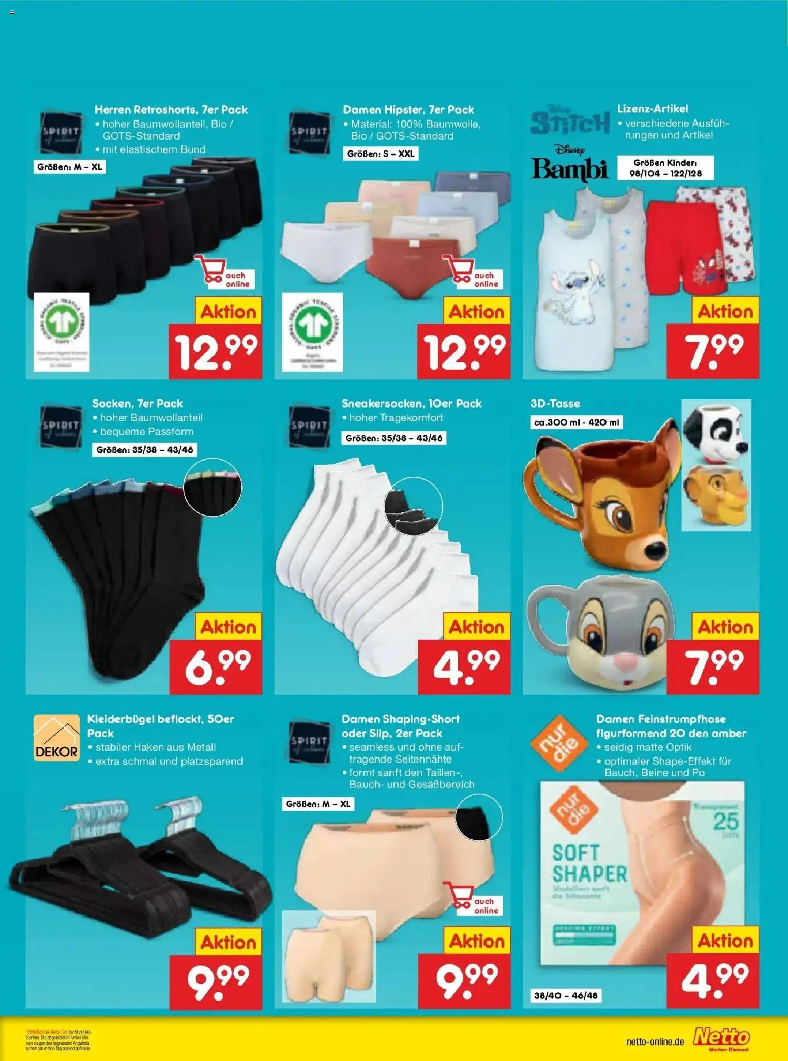 Netto Marken-Discount Prospekt Pirna – gültig ab 03.08.2026 | Seite: 36 | Produkte: Kleiderbügel