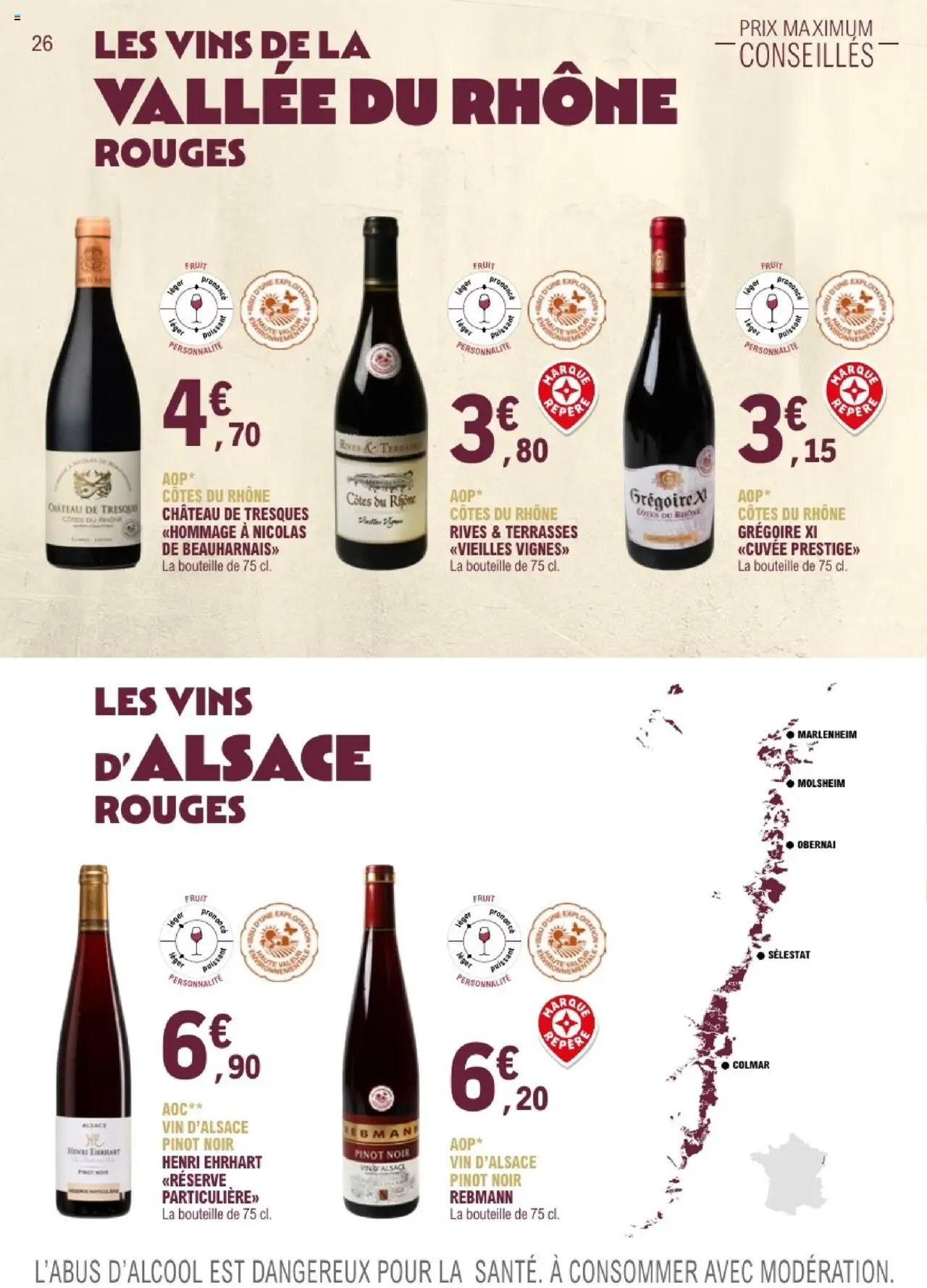 {H1} | Page: 26 | Produits: Pinot noir, Bouteille, Vin, Poisson