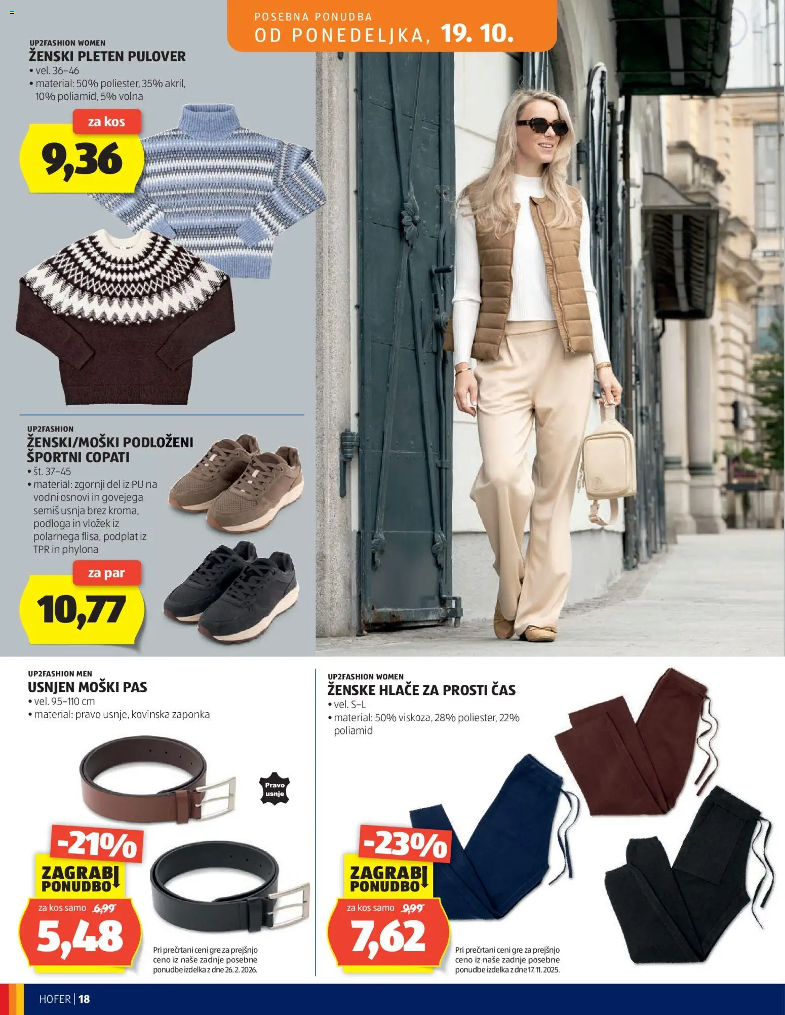 Novi Hofer katalog ponudbe – veljaven od 14.10.2026 | Stran: 18