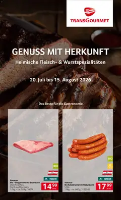 Transgourmet Genuss mit Herkunft ab 20.07.2026 gültig