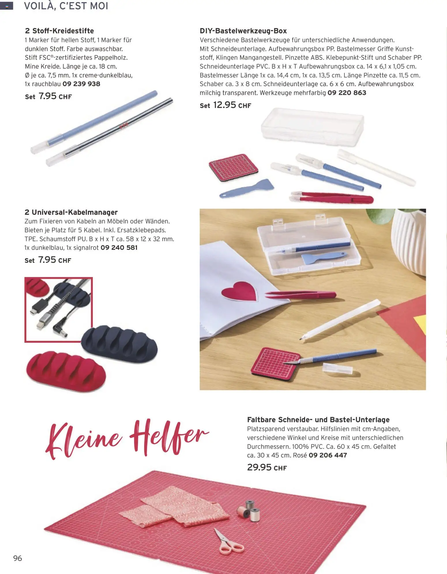 Tchibo aktionen – gültig ab 01.09.2026 | Seite: 96 | Produkte: Pinzette, Schaber