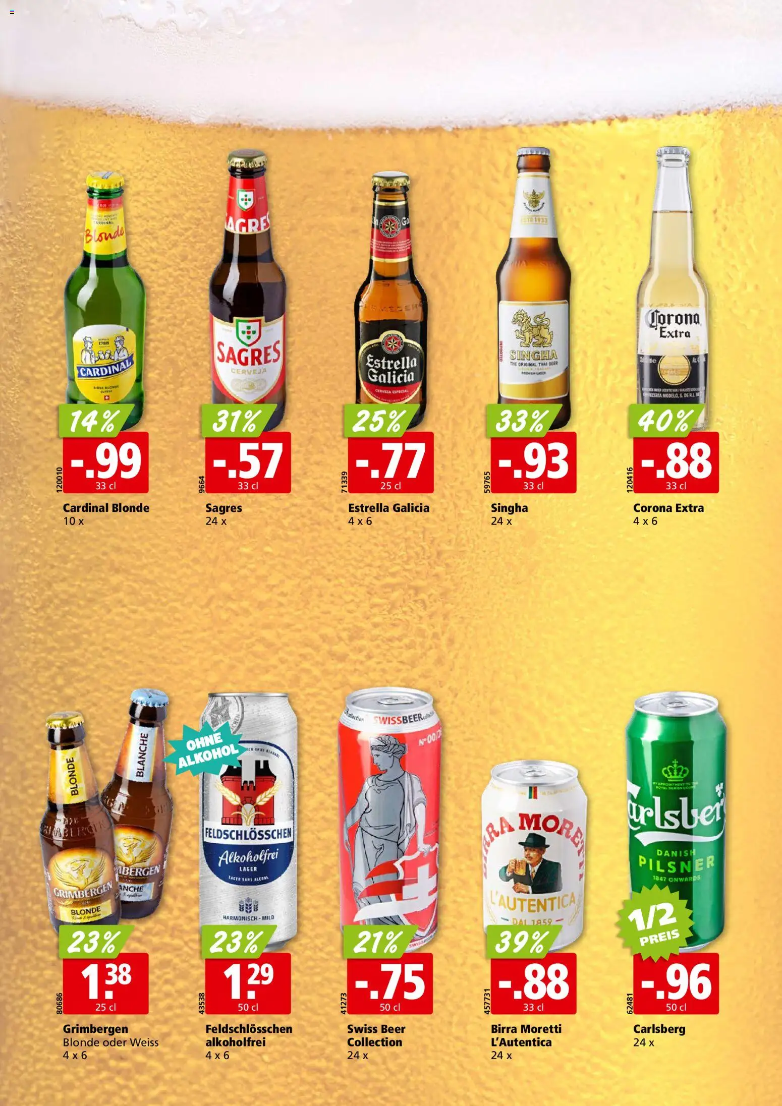 Aligro aktionen Chavannes, Matran, Genf, Sitten – gültig ab 17.08.2026 | Seite: 28 | Produkte: Corona Extra