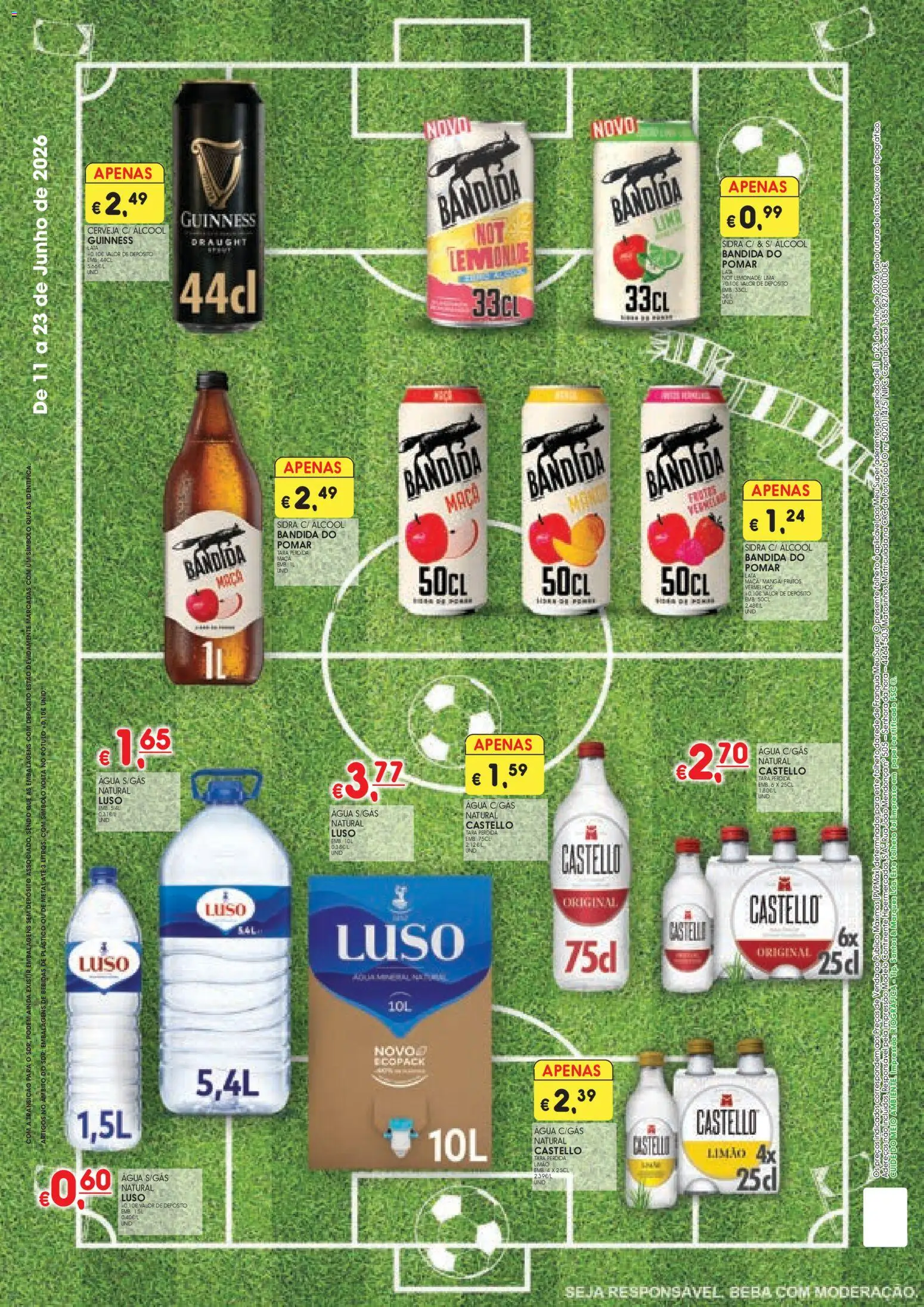 Meu Super folheto │ válido de 11.06.2026 | Página: 2 | Produtos: Agua, Maça, Cerveja