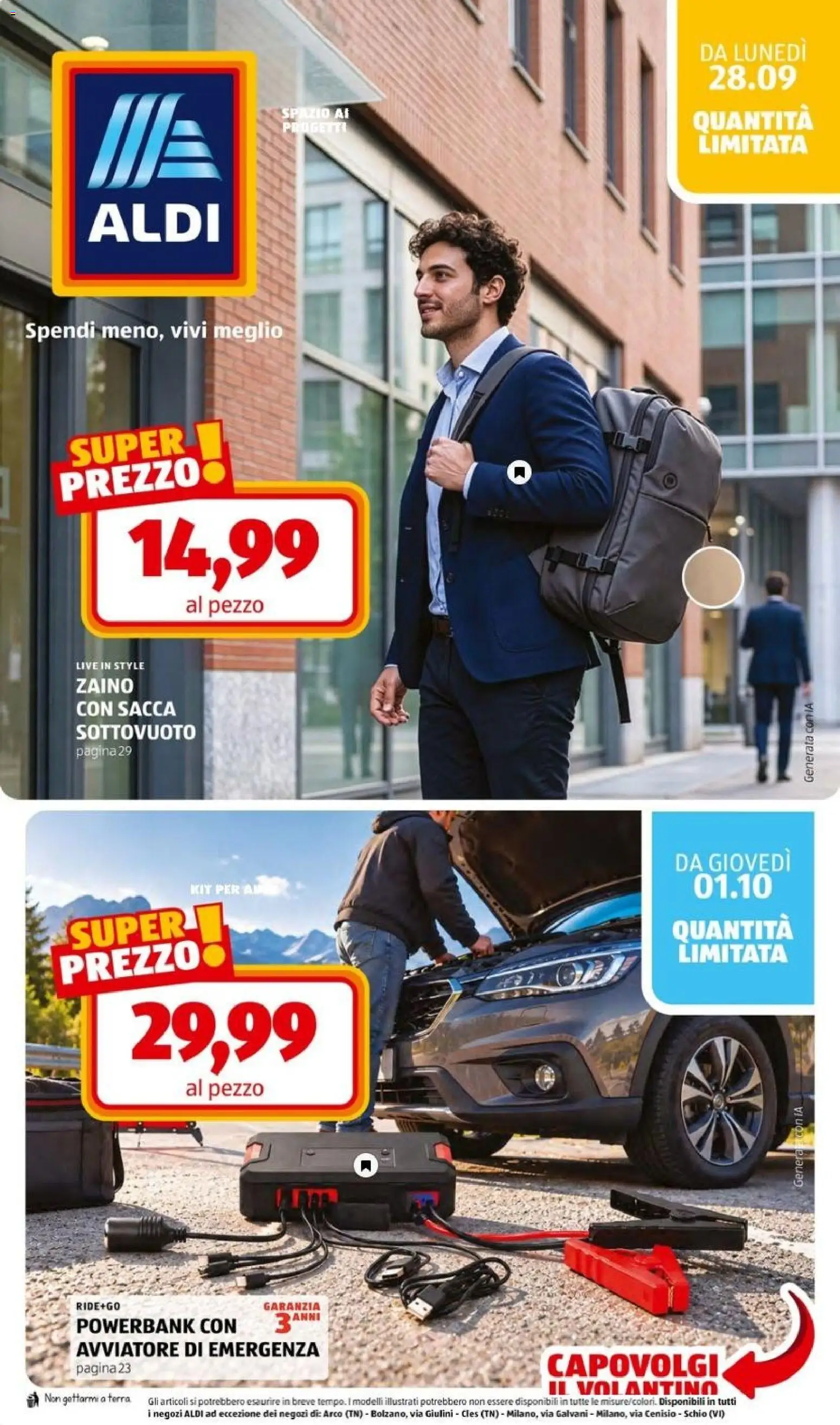 Volantino Aldi del 28/09/2026 | Pagina: 34
