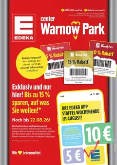 Edeka Prospekt Rostock ab 17.08.2026 gültig