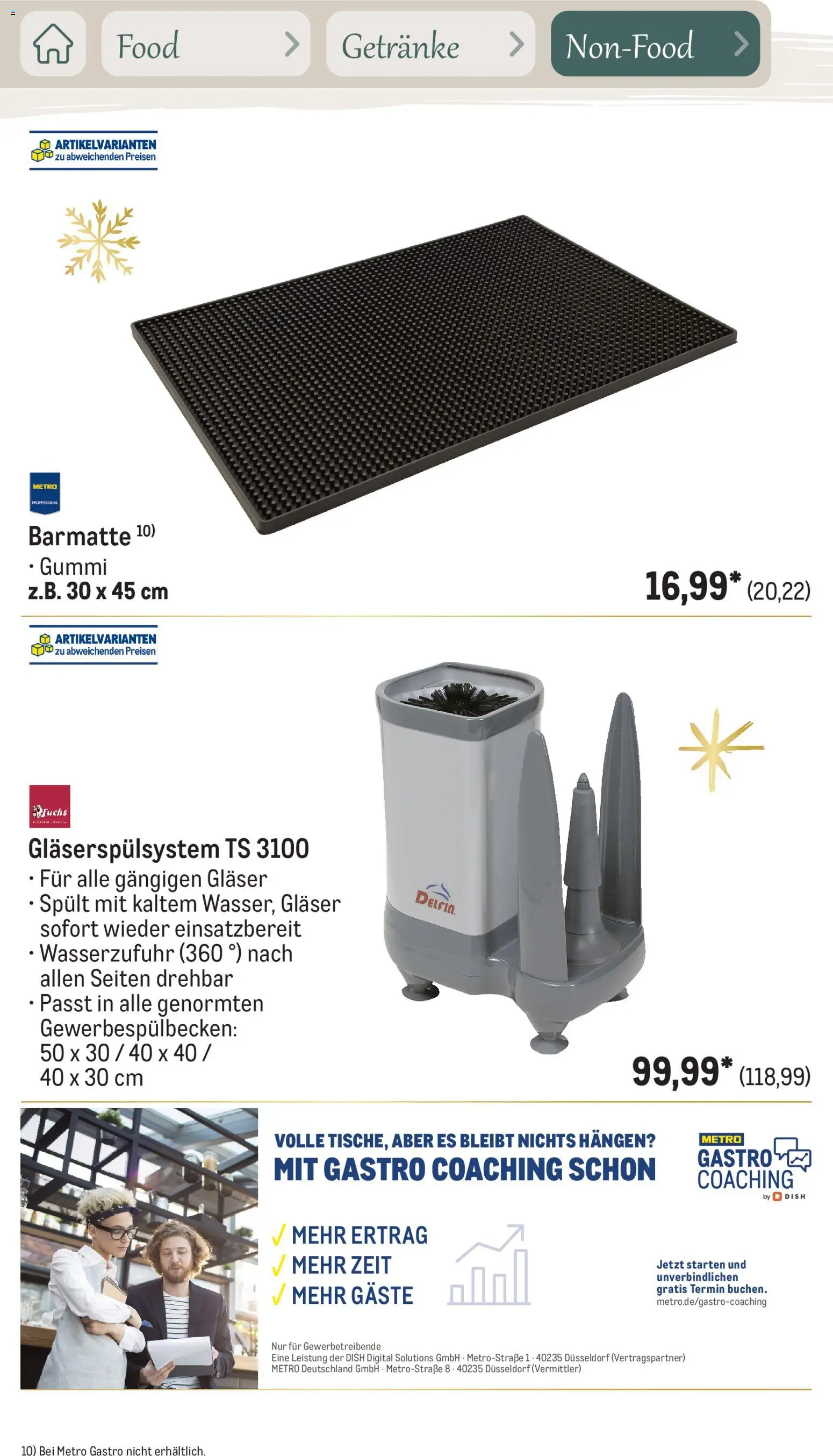 Metro Saisonkatalog Erfolgsrezept – gültig ab 01.10.2026 | Seite: 63