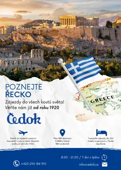 Náhled letáku Čedok katalog Řecko od 11.08.2026