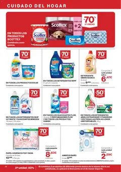 Vista previa Hipercor catálogo válido desde el 04.06.2026 | Página: 34 | Productos: Fragancia, Quitamanchas, Papel higienico, Baño