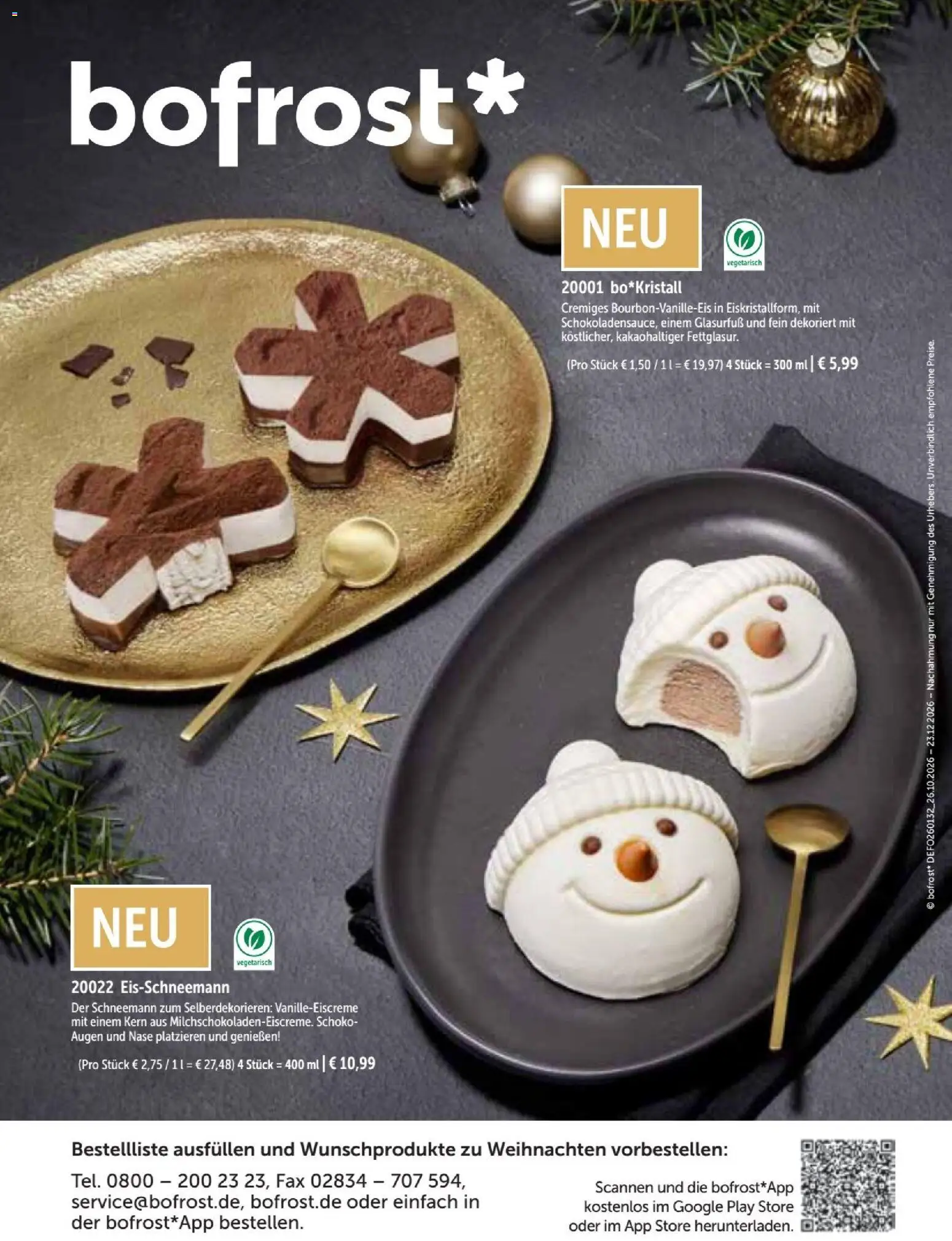 Bofrost Katalog Weihnachten 2026 – gültig ab 26.10.2026 | Seite: 24