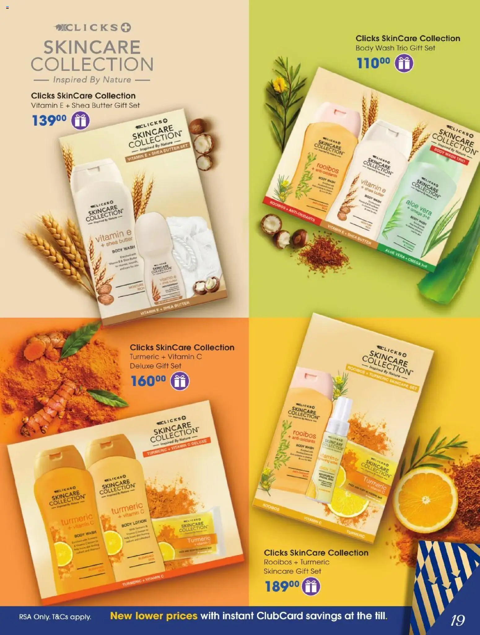 New Clicks catalogue – valid from 27/10/2026 | Page: 19 | Products: Aloe Vera, Butter, Body wash, Lotion