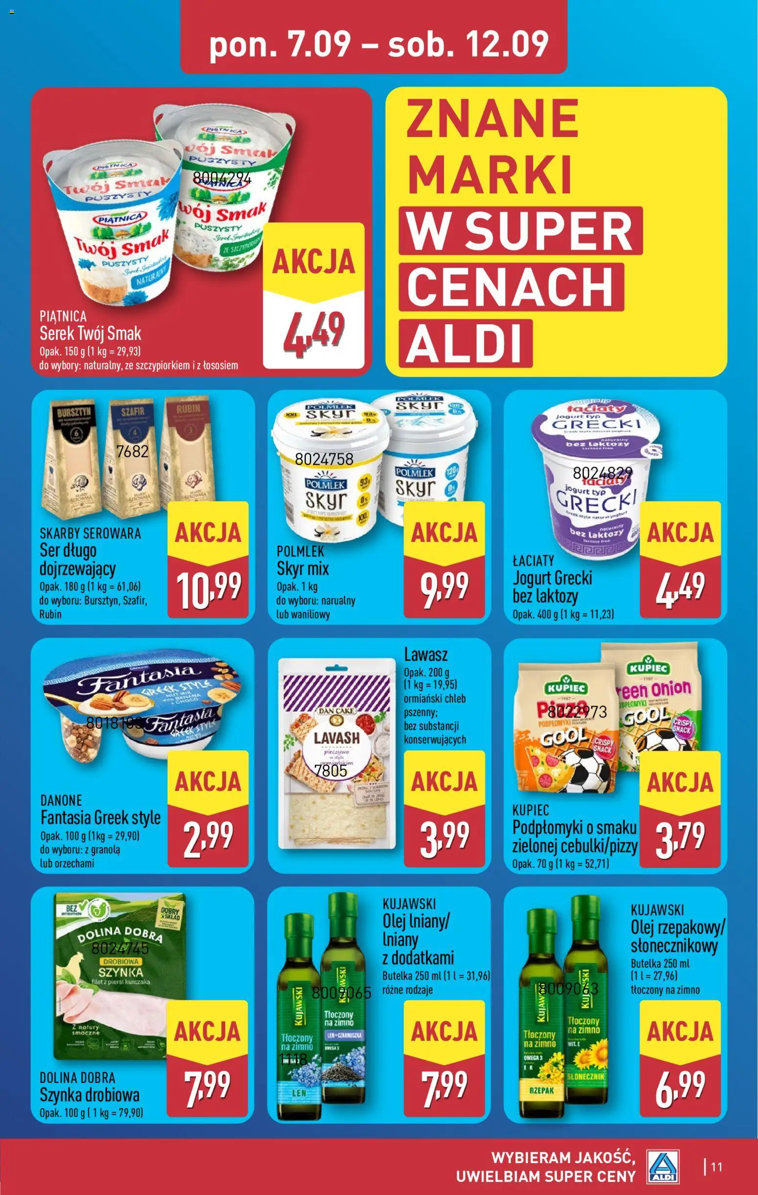 Aldi gazetka od 07.09.2026 | Strona: 11