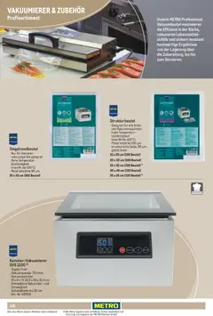 Metro Non Food Sortiment ab 15.06.2026 gültig | Seite: 126 | Produkte: Vakuumierer