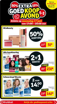 Kruidvat folder week 25 - Voorbeeld van een folder van Kruidvat, geldig van 16.06.2026 | Pagina: 3 | Producten: Crème, Kan