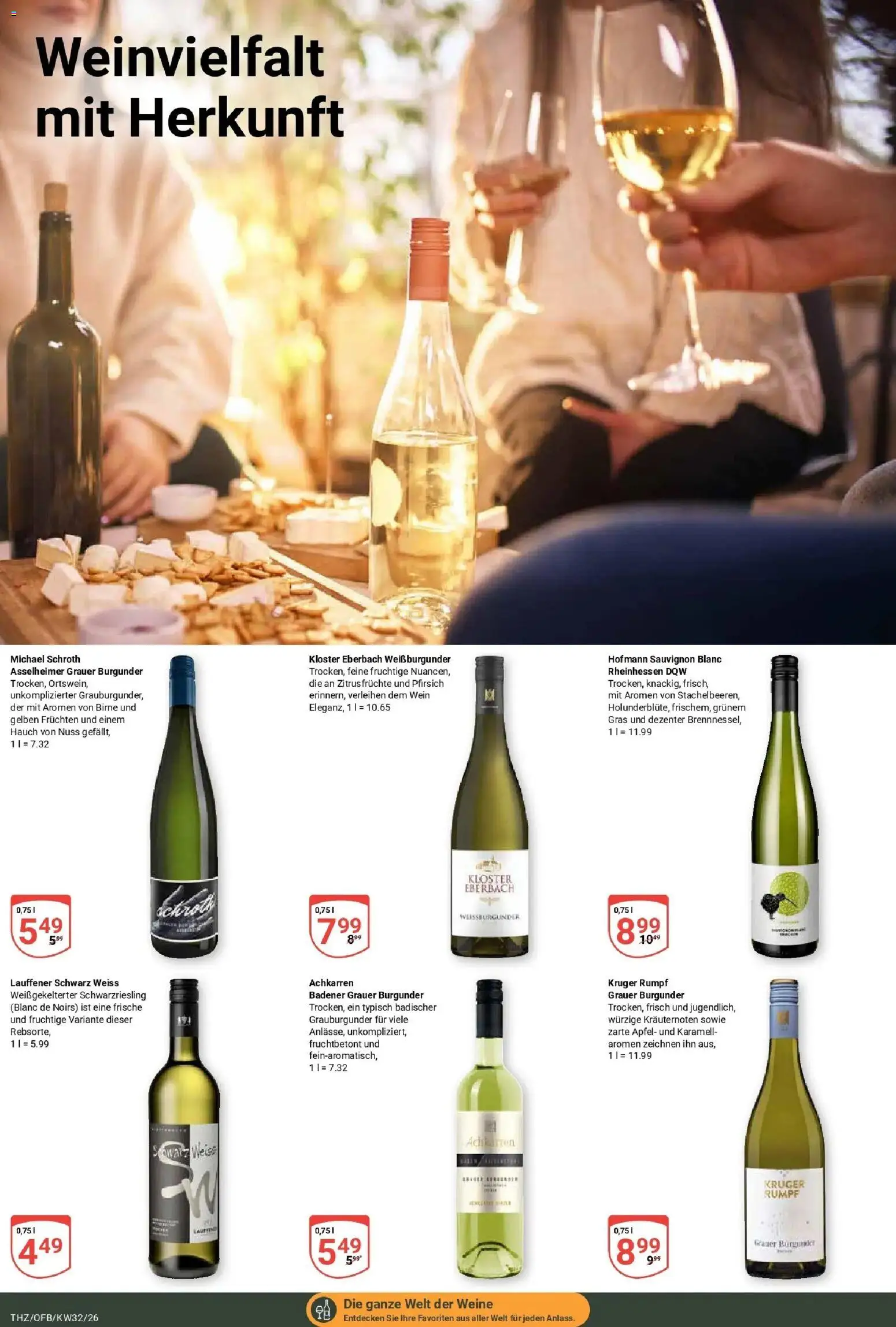Globus Prospekt Zeitz (ab 03.08.2026) » Angebote online | Seite: 20 | Produkte: Äpfel, Pfirsich, Birne, Wein