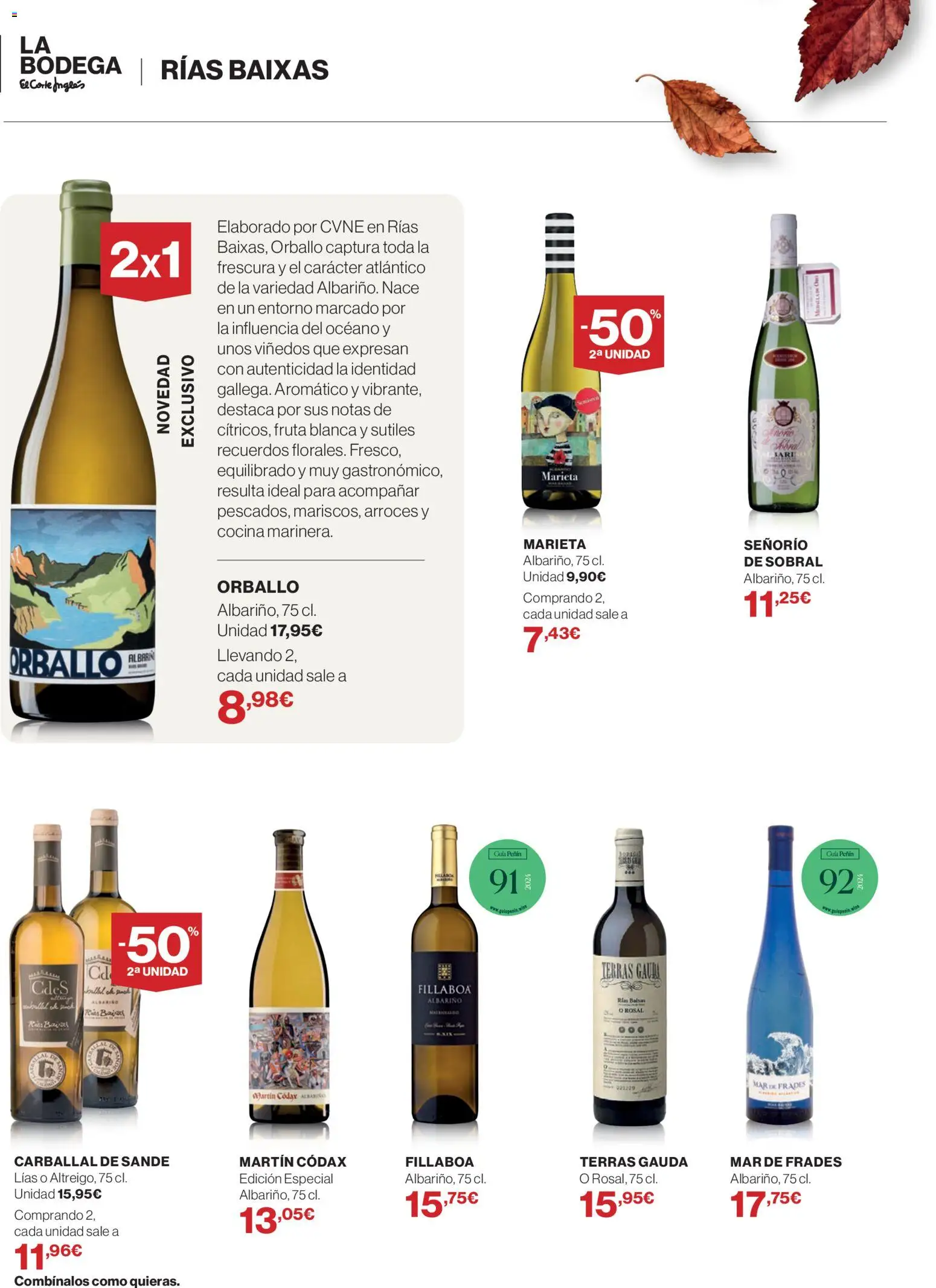 Hipercor - Bodega octubre 26 │ válido desde el 01/10/2026 | Página: 18 | Productos: Fruta, Cocina