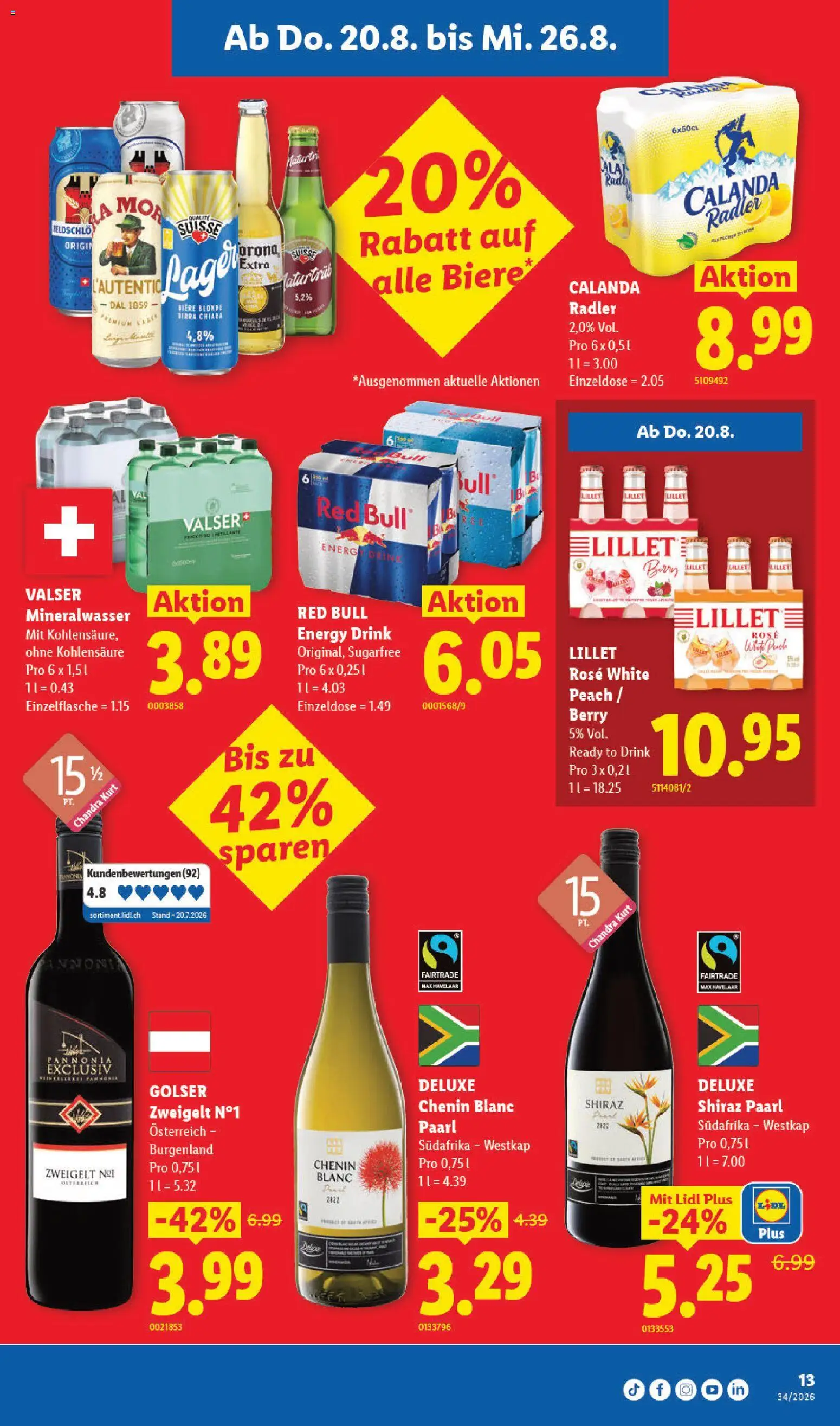 Lidl aktionen – gültig ab 20.08.2026 | Seite: 19