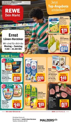 Rewe Prospekt Lünen ab 07.09.2026 gültig