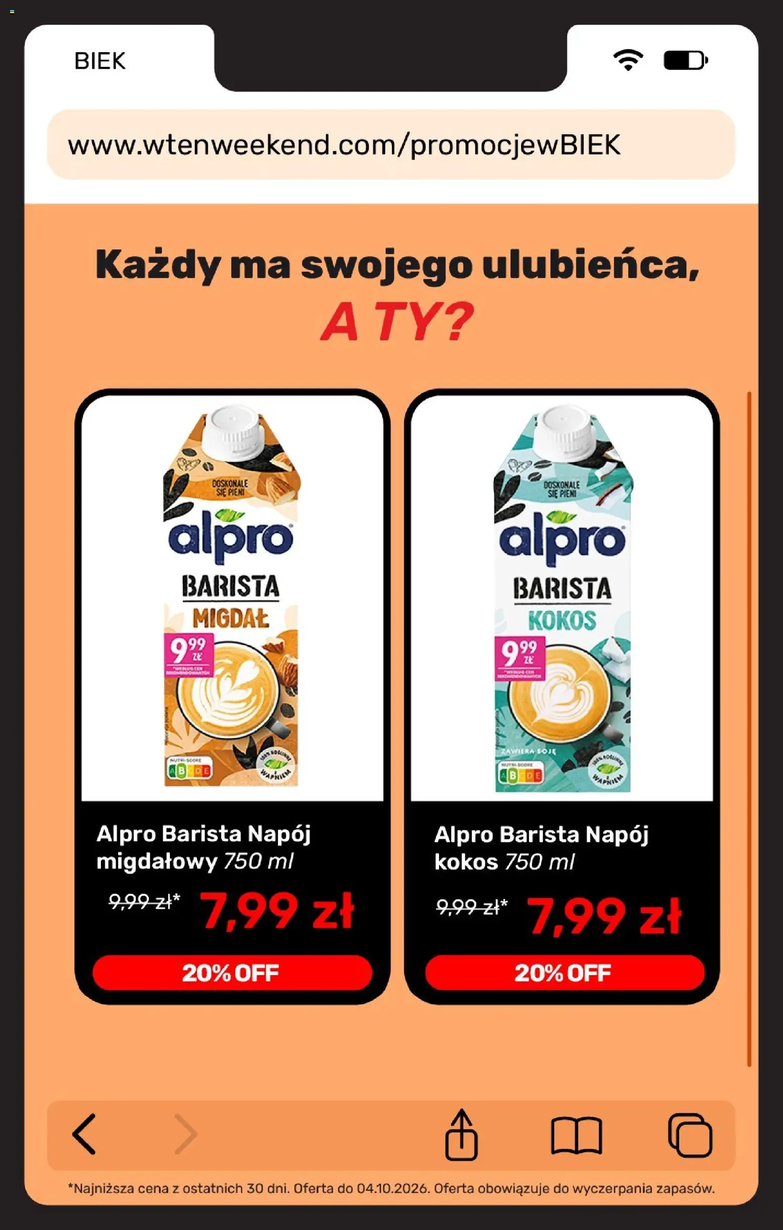 Biedronka gazetka - Biek od 04.10.2026 | Strona: 18