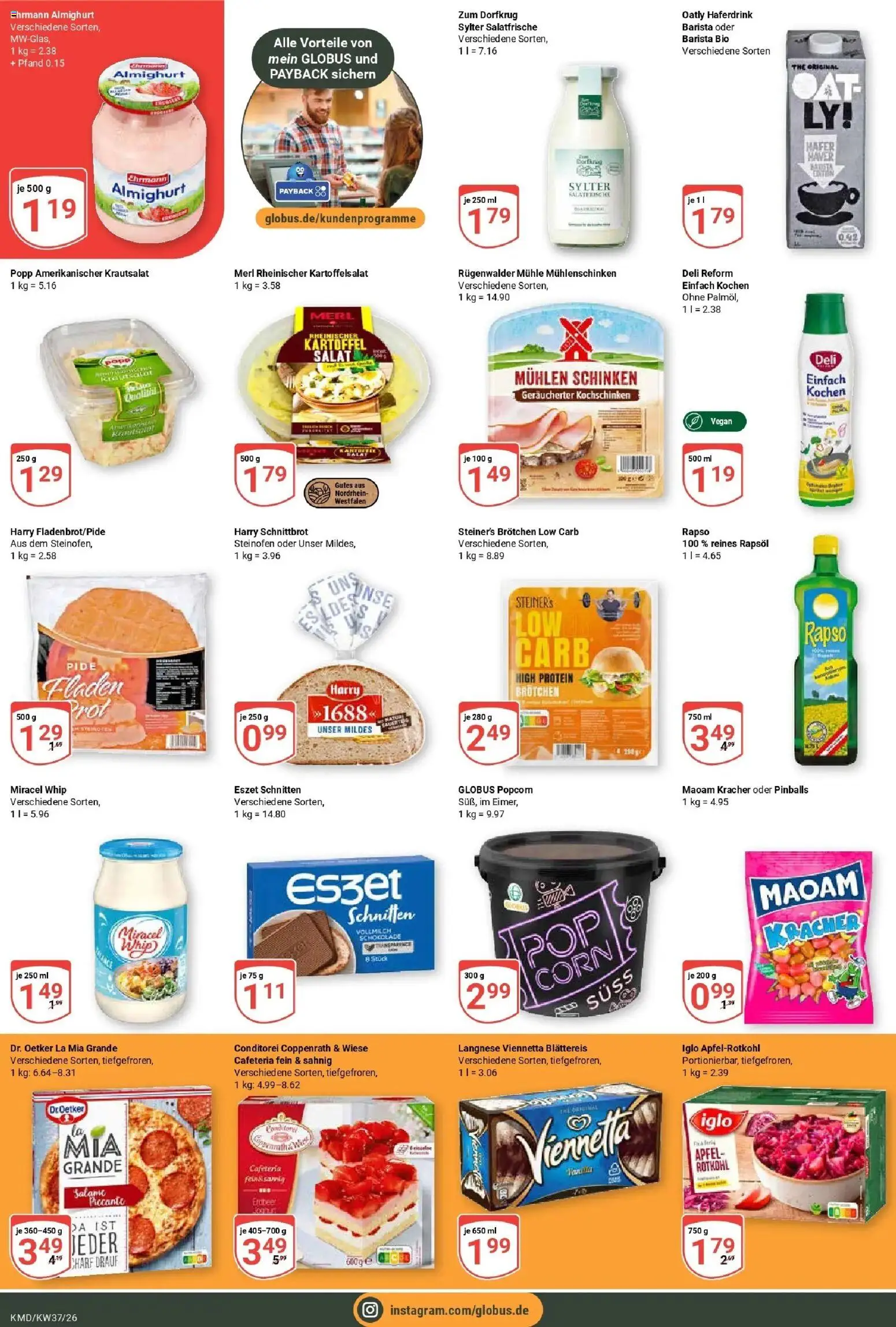Globus Prospekt Köln – gültig ab 07.09.2026 | Seite: 6 | Produkte: Schokolade, Rapsöl, Schinken, Deli reform
