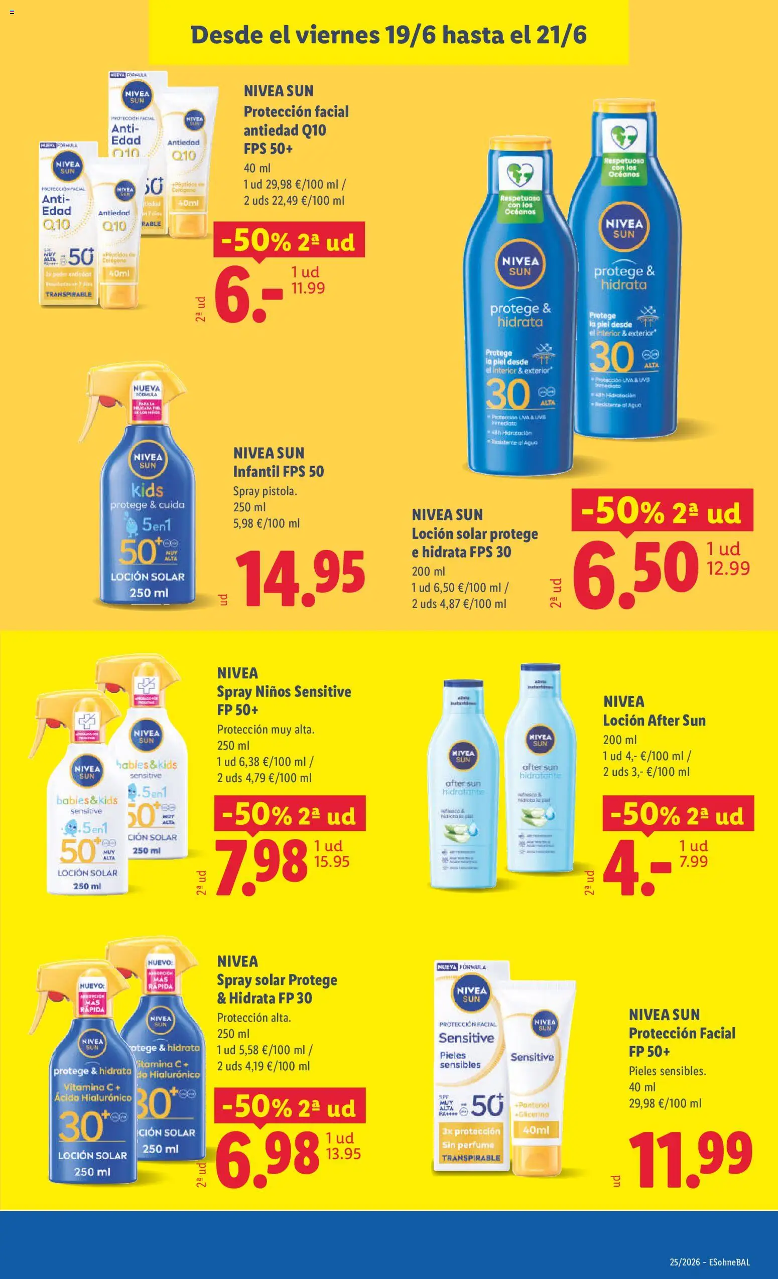 Lidl folleto Baleares │ válido desde el 15.06.2026 | Página: 59 | Productos: Perfume, Spray solar